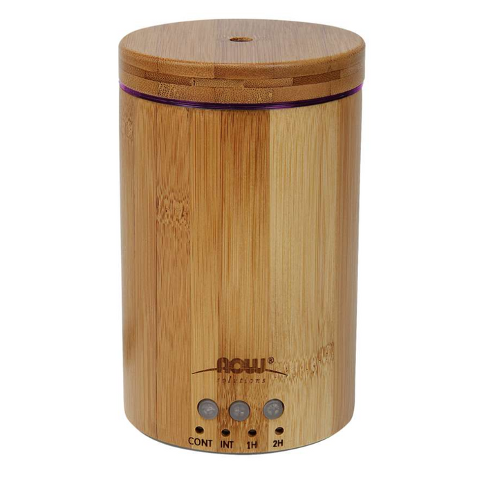 Real Bamboo Ultrasonic Oil Diffuser Now Foods