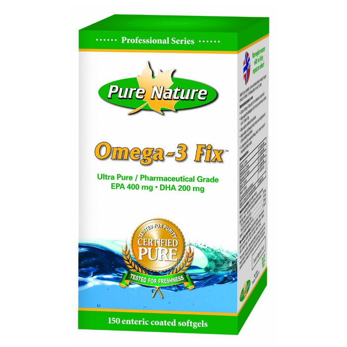 Omega-3 Fix 150 Softgels Pure Nature