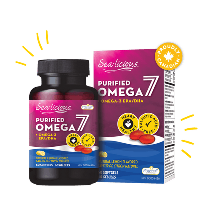 Sea-licious Purified Omega 7 60 Softgels