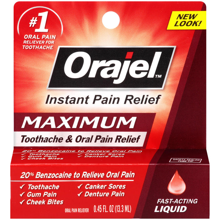 Orajel Maximum Toothache Relief 13ml