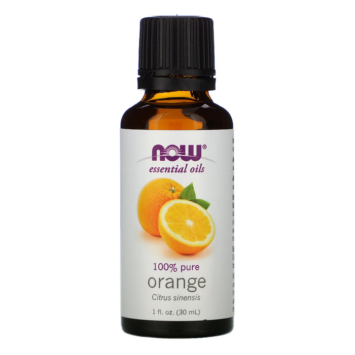 Orange 100% Pure Essential Oil Now Foods