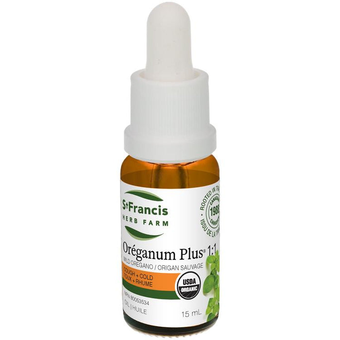 Oreganum Plus 1:1 Tincture St. Francis Herb Farm