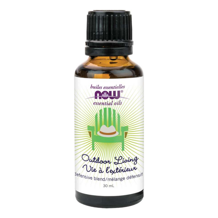 Outdoor Living Essential Oil Blend 30ml Now Foods