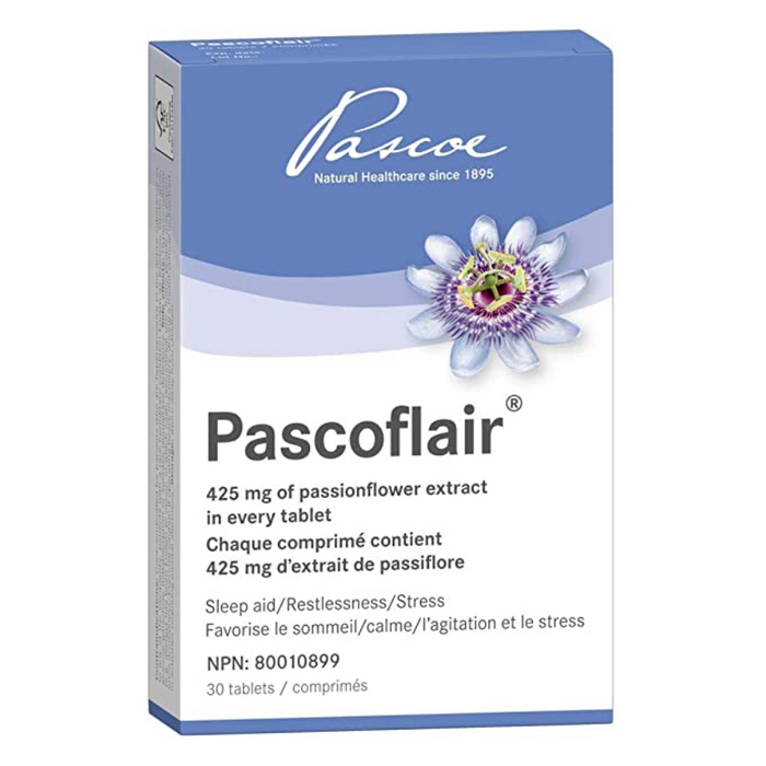 Pascoflair 425mg Passionflower Extract Tablets Pascoe