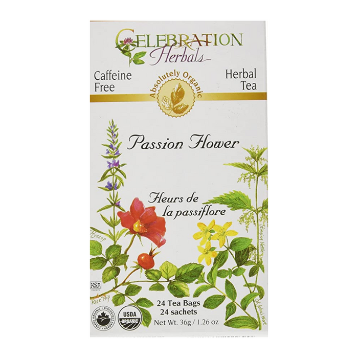 Passion Flower Herbal Tea 24 Tea Bags Celebration Herbals