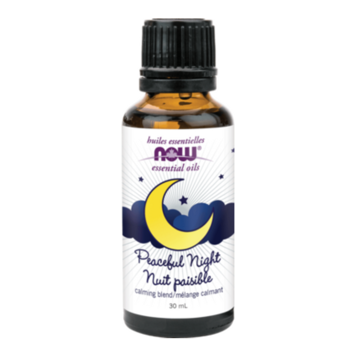 Peaceful Night Essential Oil Blend 30ml Now Foods