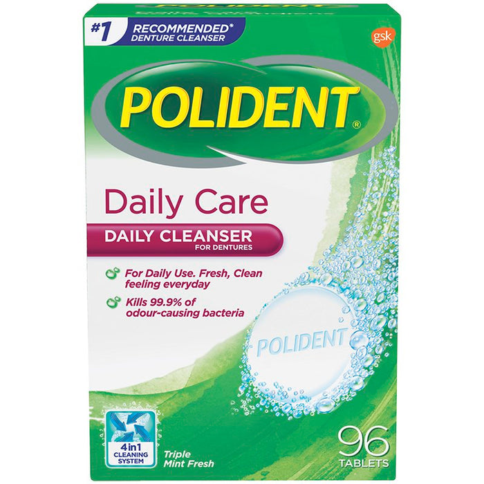 Polident Daily Care Cleanser for Dentures
