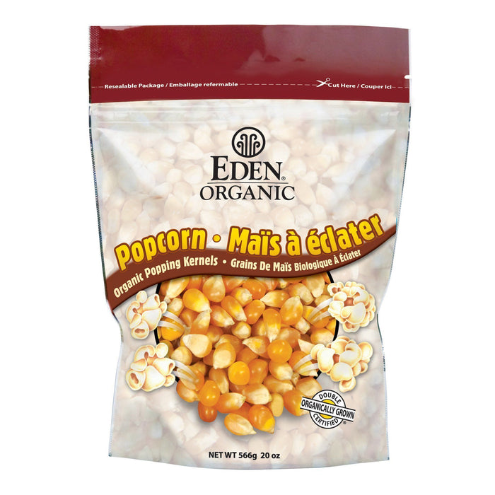 Organic Popping Kernels for Popcorn 20oz Eden Organics