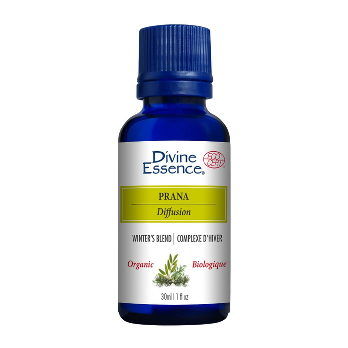 Winter's Blend Prana Organic Essential Oil 30ml Divine Essence