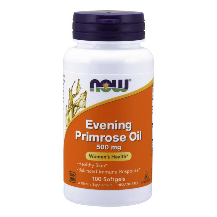 Evening Primrose Oil 500mg 100 Softgels Now Foods