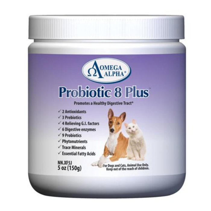 Probiotic 8 Plus for Pets Omega Alpha