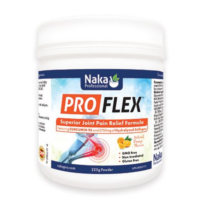 Pro Flex Joint Relief Powder Formula 225g Natural Orange Flavour Naka