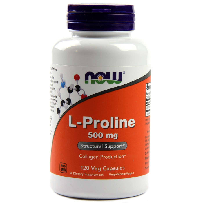 L-Proline 500mg 120 Caps Now