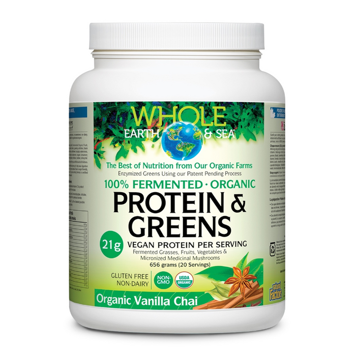 Protein & Greens 20 Servings Whole Earth & Sea