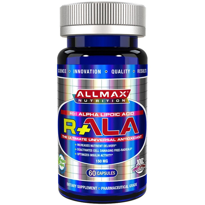 R(+) ALA Alpha Lipoic Acid 60 Caps AllMax