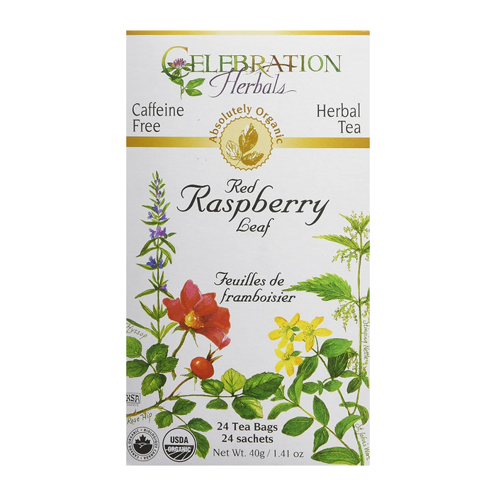 Red Raspberry Leaf Herbal Tea 24 Tea Bags Celebration Herbals