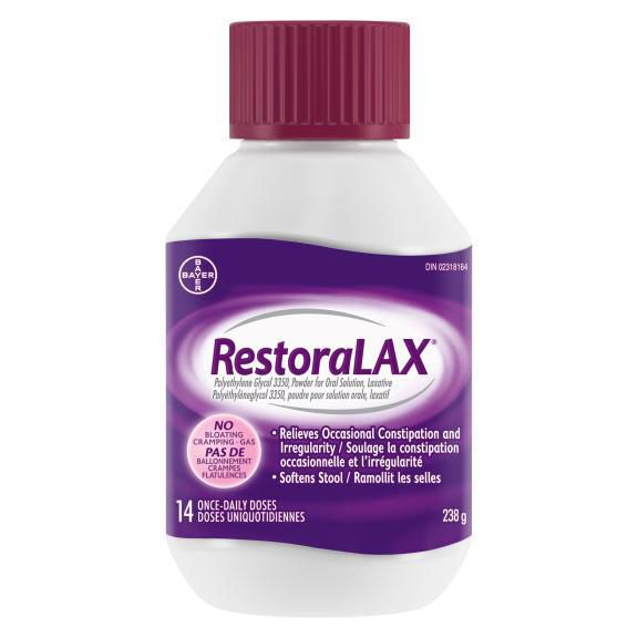 RestoraLAX Laxative Powder 14 Servings