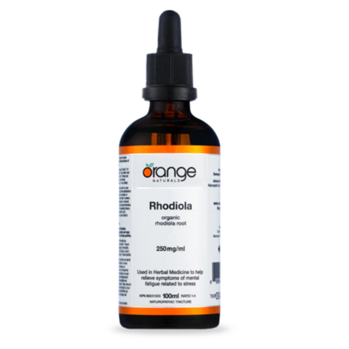 Rhodiola Tincture 100ml Orange Naturals