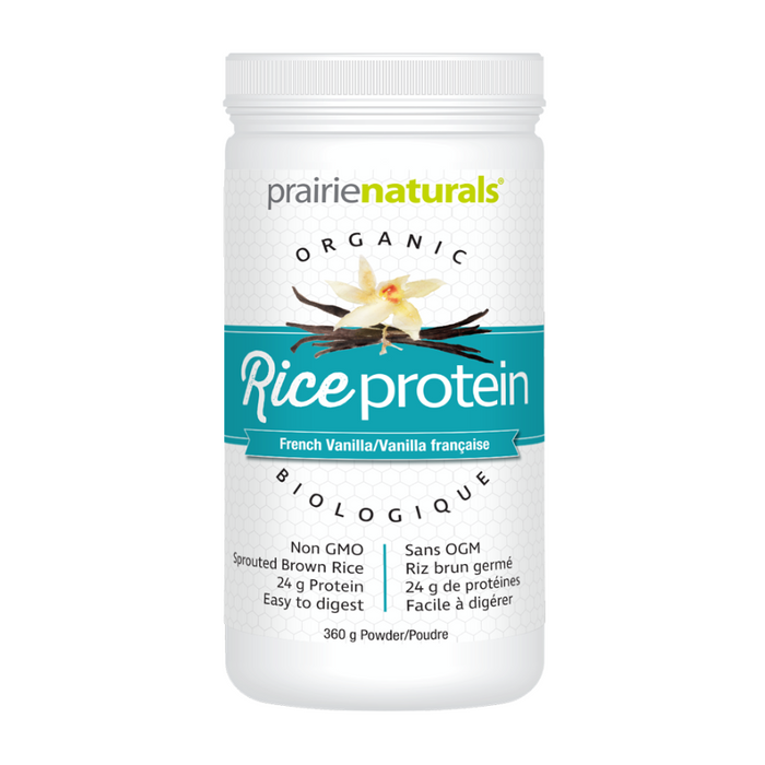 Organic Rice Protein 360g Prairie Naturals