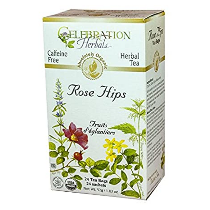 Rose Hips Herbal Tea 24 Tea Bags Celebration Herbals
