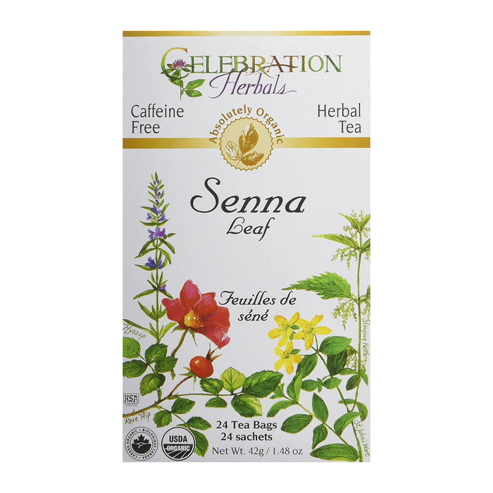 Senna Leaf Herbal Tea 24 Tea Bags Celebration Herbals