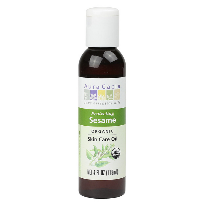 Organic Sesame Protecting Oil 118ml Aura Cacia