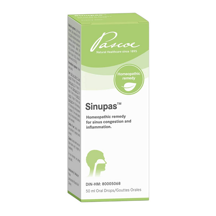Sinupas 50ml Oral Drops Homeopathic Sinus Remedy Pascoe