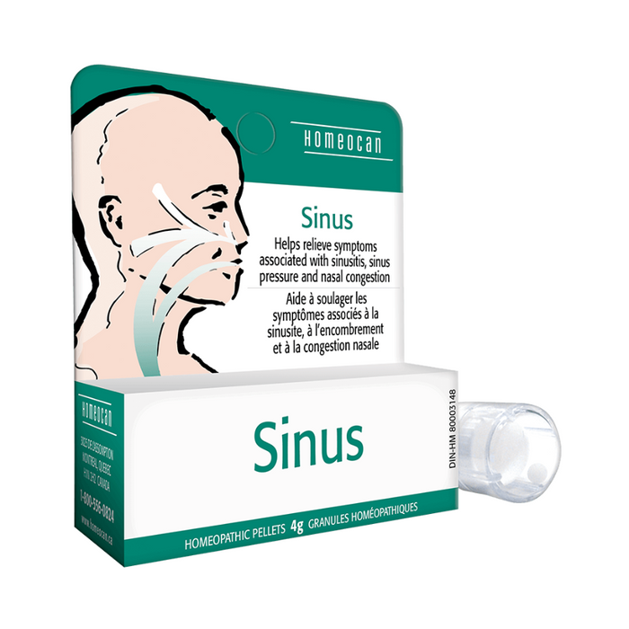 Sinus Relief Homeopathic Pellets 4g Homeocan