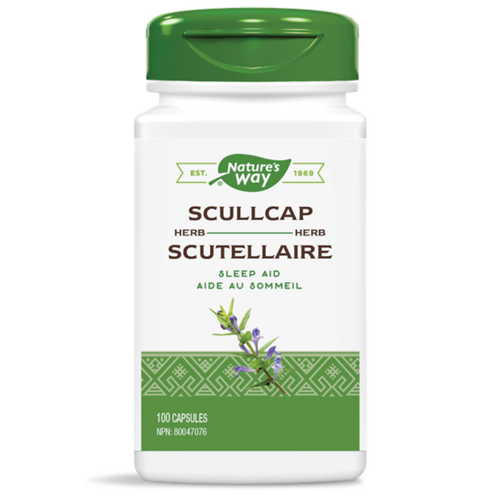Skullcap Herb 425mg 100 Capsules Nature's Way