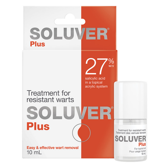 Soluver Plus Wart Removal Treatment 27% Salicylic Acid