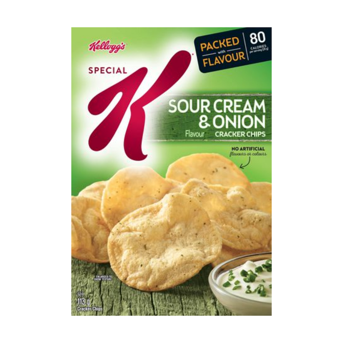 Special K Sour Cream & Onion Cracker Chips