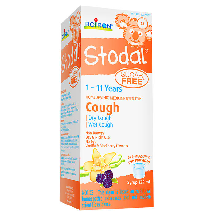 Stodal Cough Syrup for Children 125ml Sugar Free