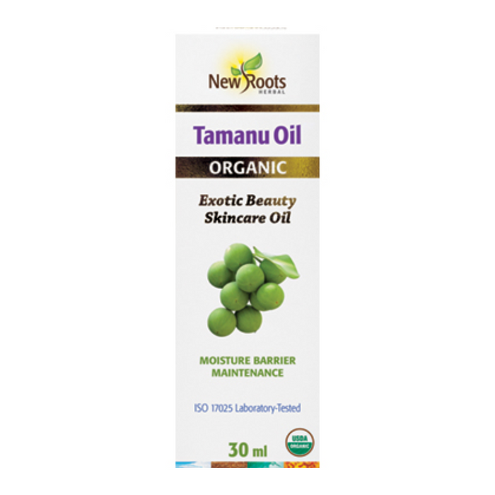 Tamanu Oil Exotic Organic Beauty Skincare Oil 30ml New Roots Herbal