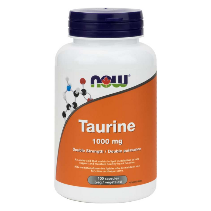 Taurine 1000mg Double Strength 100 Caps Now