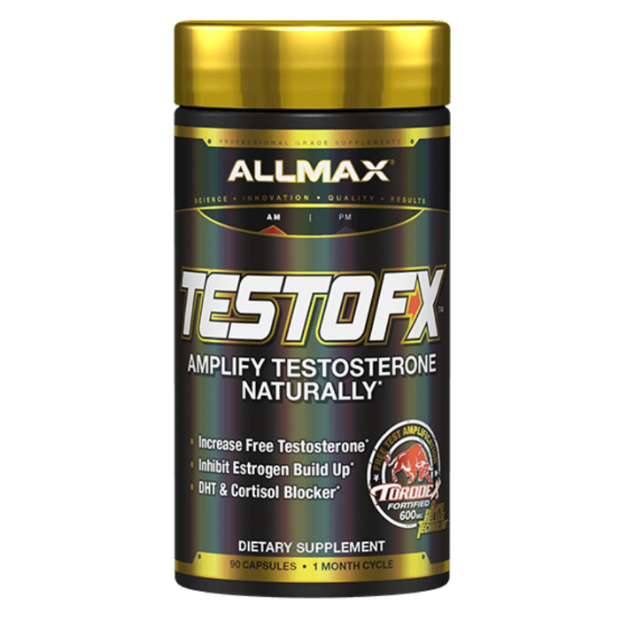 TESTOFX Natural Testosterone Booster 90 Capsules Allmax