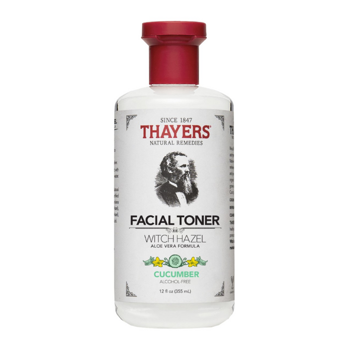 Witch Hazel Facial Toner with Aloe Vera (Alcohol Free) 355ml Thayers