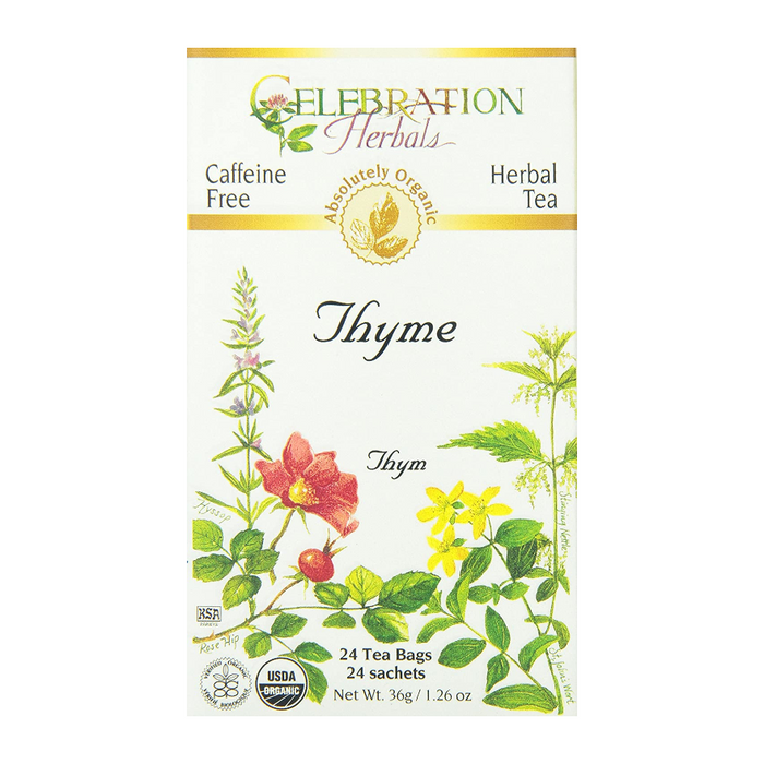 Thyme Herbal Tea 24 Tea Bags Celebration Herbals