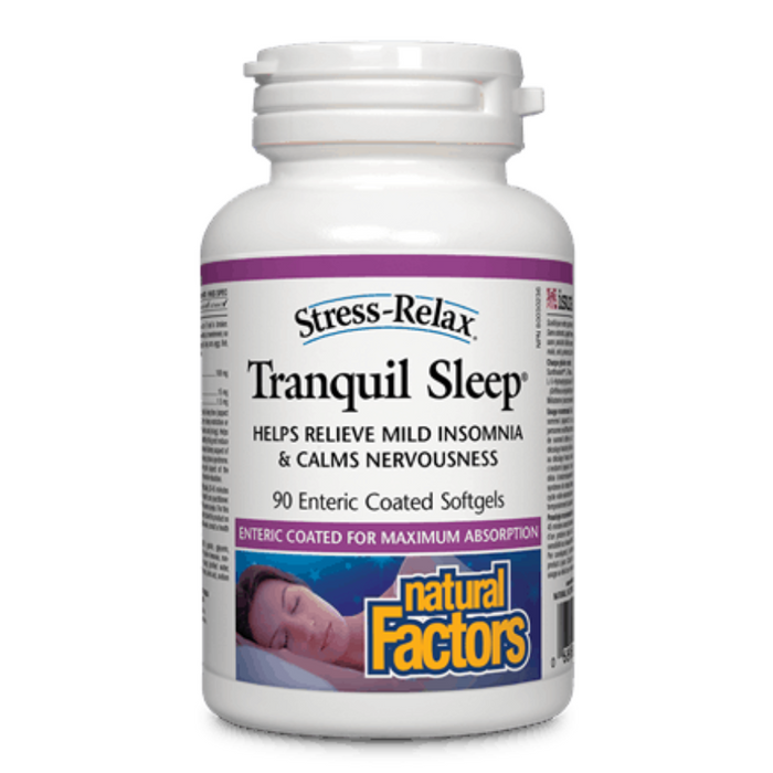 Stress-Relax Tranquil Sleep 90 Coated Tablets Natural Factors