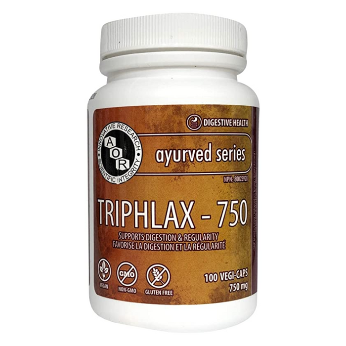 Triphlax Digestive Enzyme 750mg 100 Capsules Advanced Orthomolecular Research
