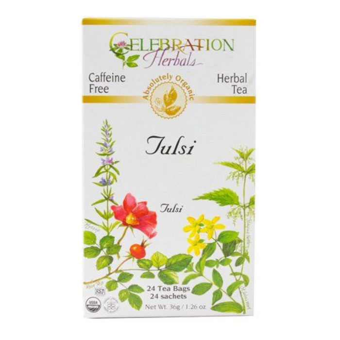 Tulsi Herbal Tea 24 Tea Bags Celebration Herbals