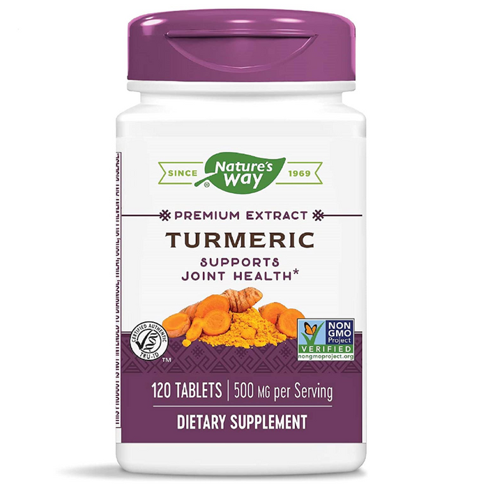 Turmeric 500mg 120 Capsules Nature's Way