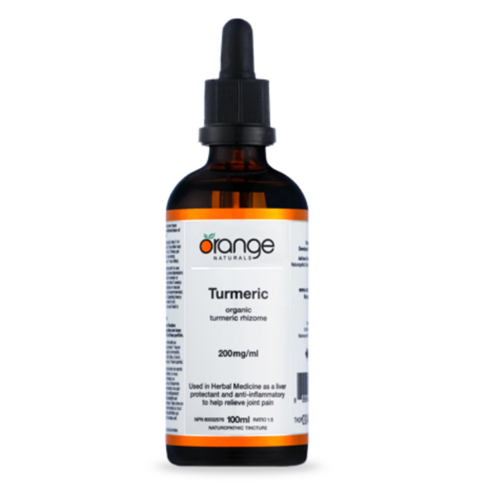 Turmeric Tincture 100ml Orange Naturals