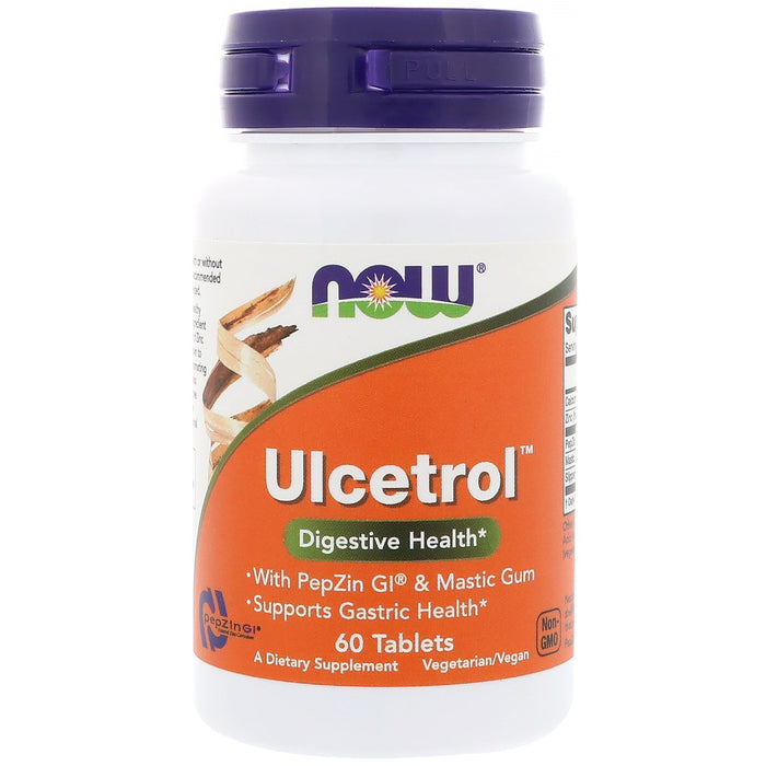 Ulcetrol with PepZin GI & Mastic Gum 60 Tablets Now