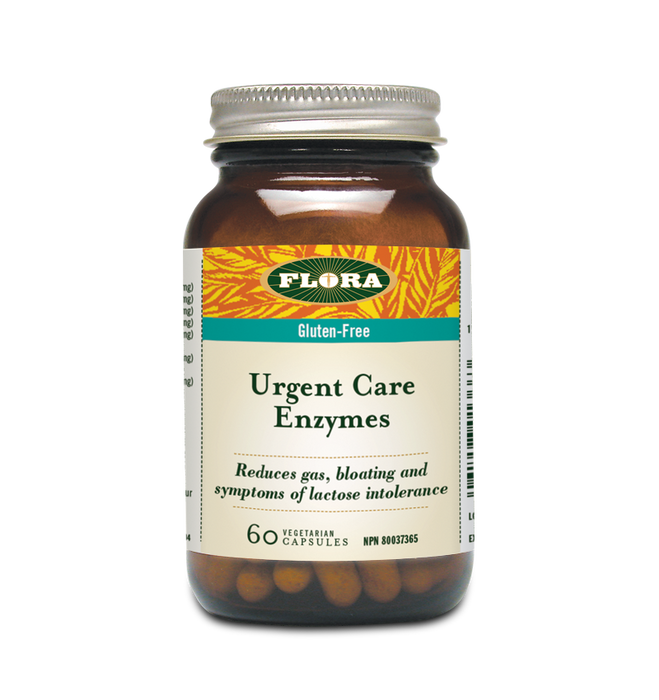 Urgent Care Digestive Enzymes 60 Capsules Flora