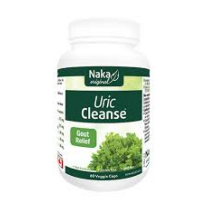 Uric Cleanse Gout Relief 60 Softgels Naka