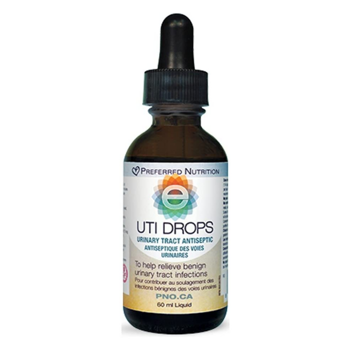 UTI Drops Urinary Tract Antiseptic 55ml Preferred Nutrition