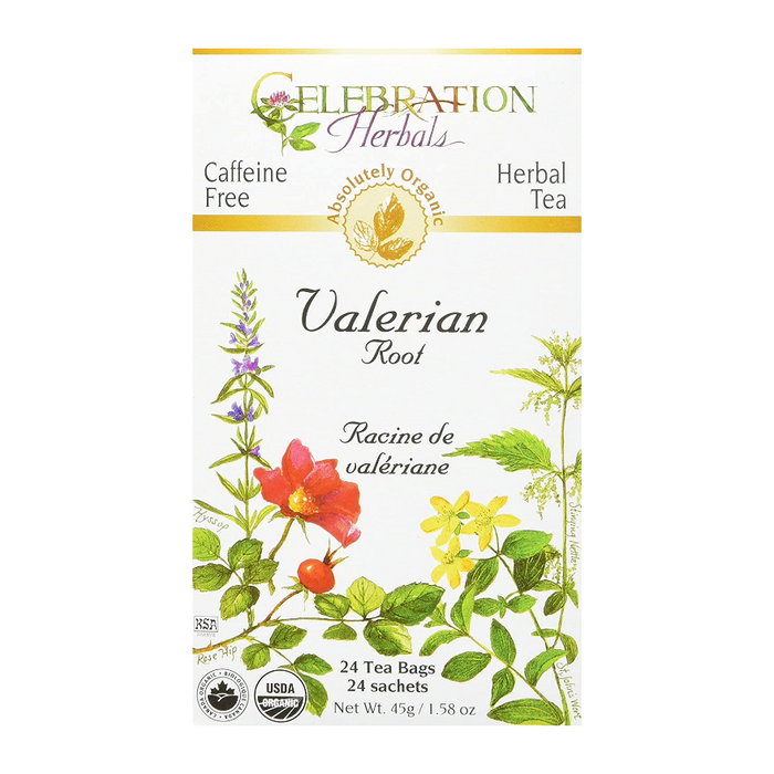 Valerian Root Herbal Tea 24 Tea Bags Celebration Herbals