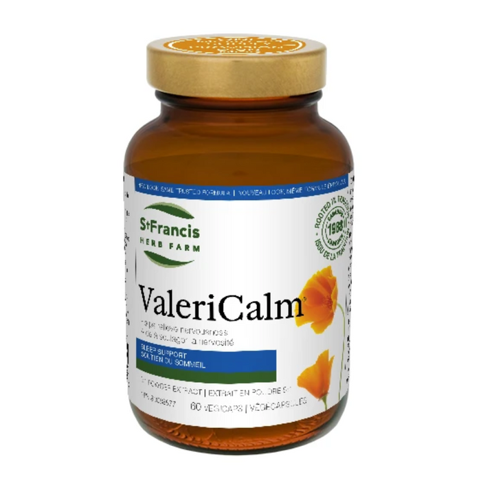 ValeriCalm Sleep Support 60 Capsules St. Francis Herb Farm