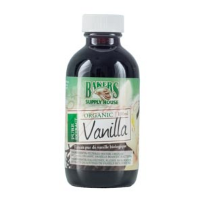 Organic Vanilla Extract 100ml Baker's Supply House