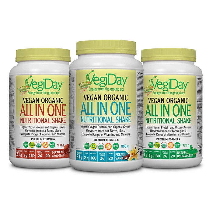Vegan Organic All in One Nutritional Shake VegiDay